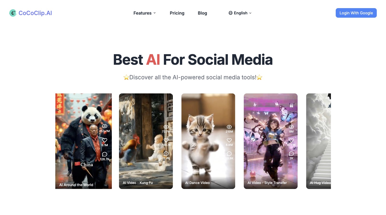 CoCoClip AI 产品预览图