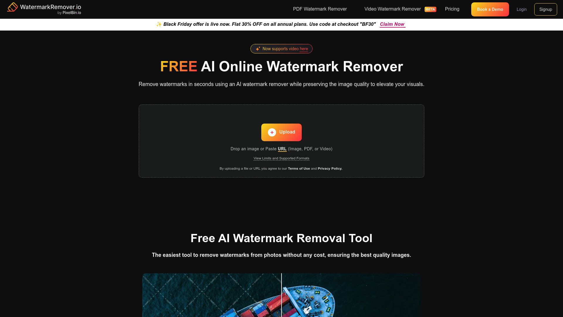 WatermarkRemover.io 产品预览图
