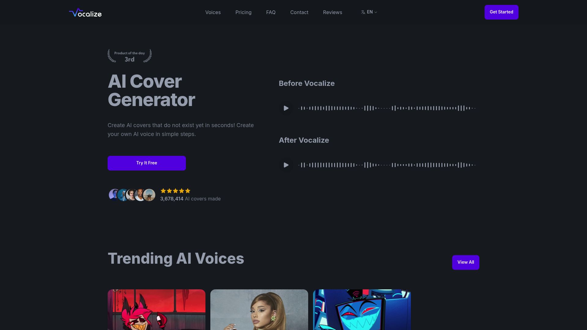 Vocalize 产品预览图