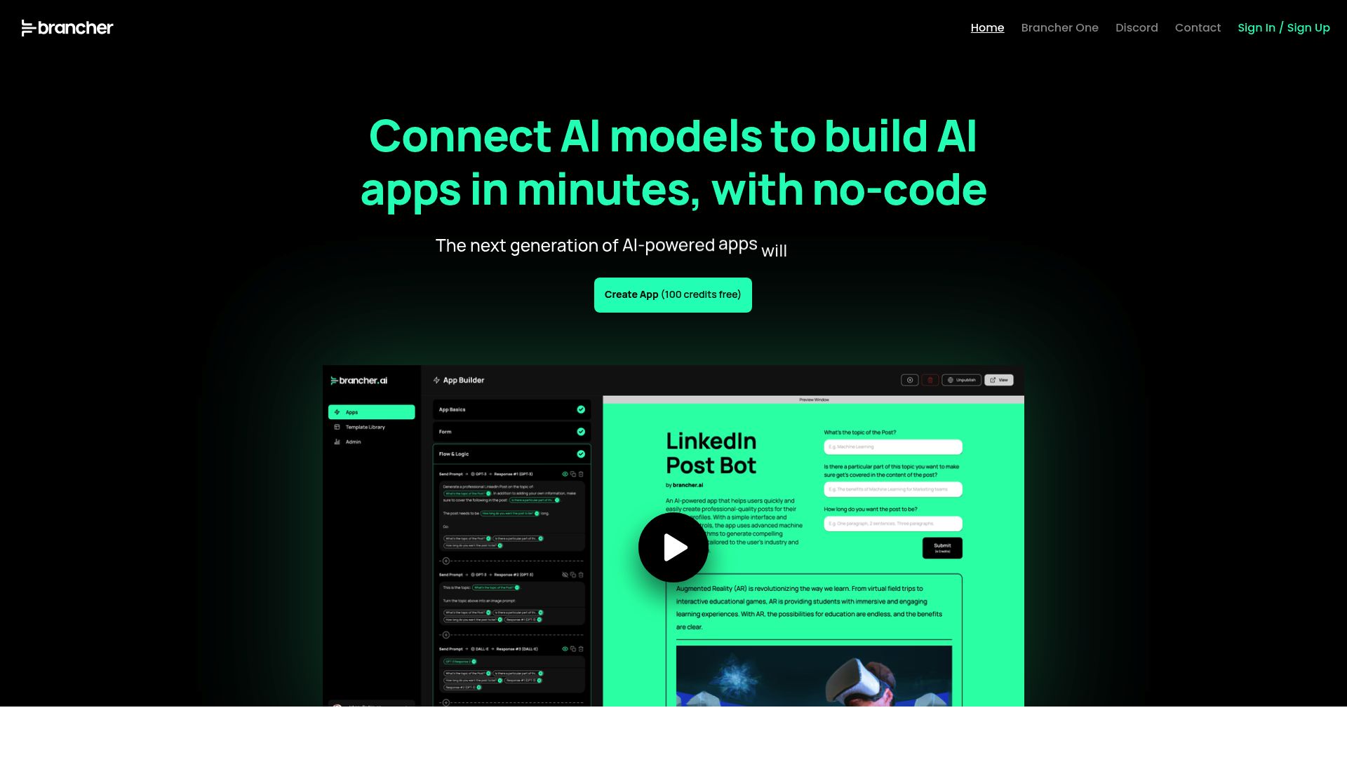 Brancher.ai 产品预览图