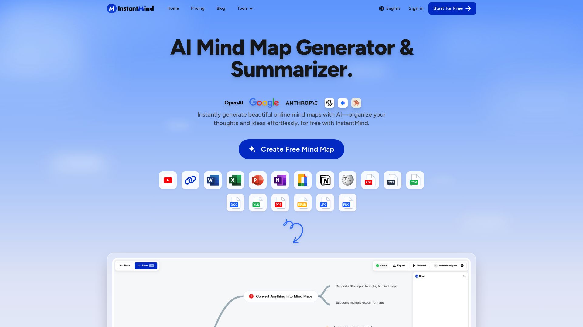 InstantMind 产品预览图