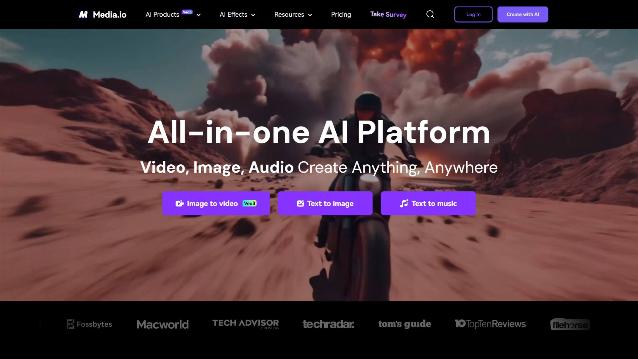 Media.io 产品预览图
