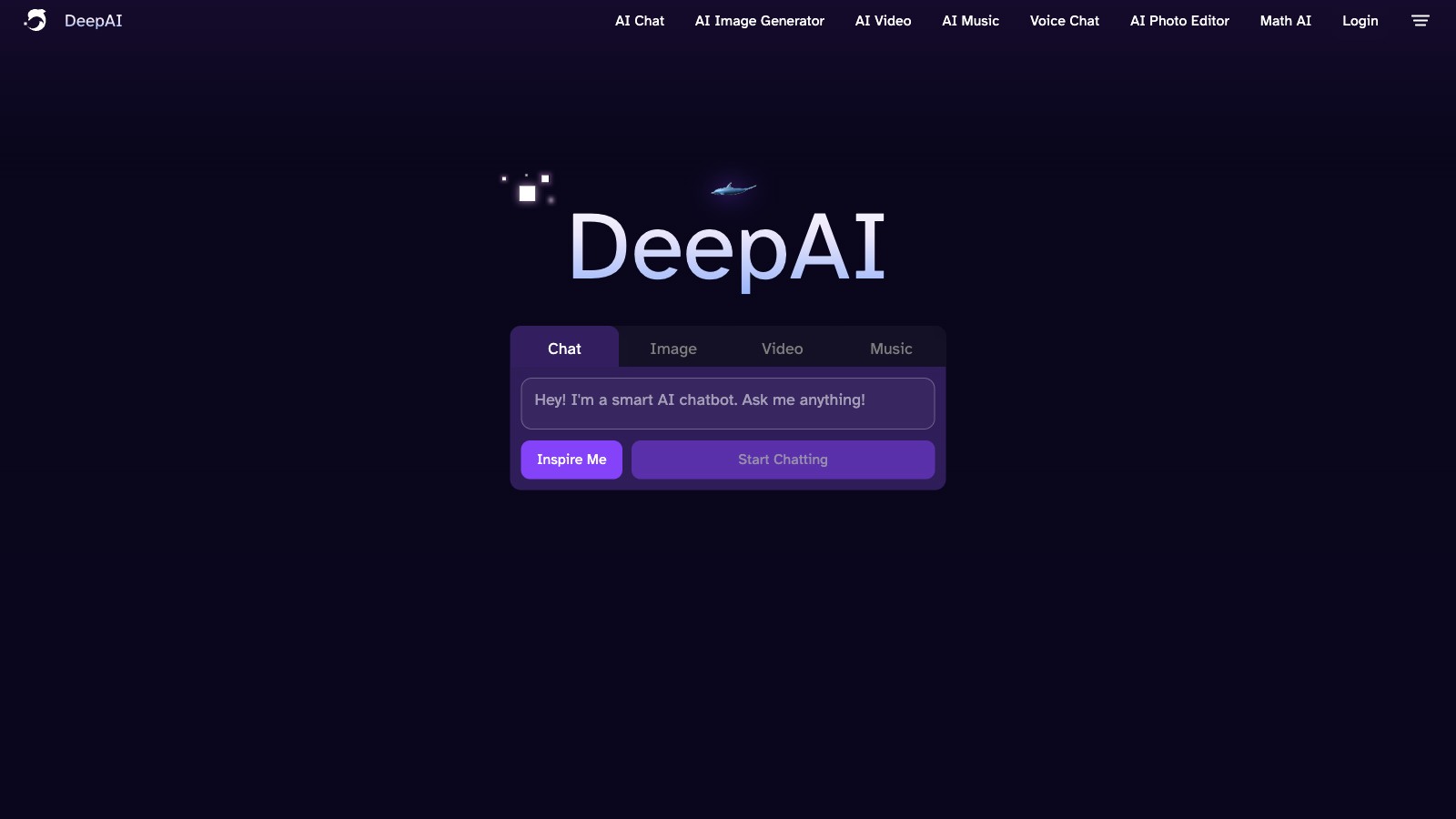 DeepAI 产品预览图