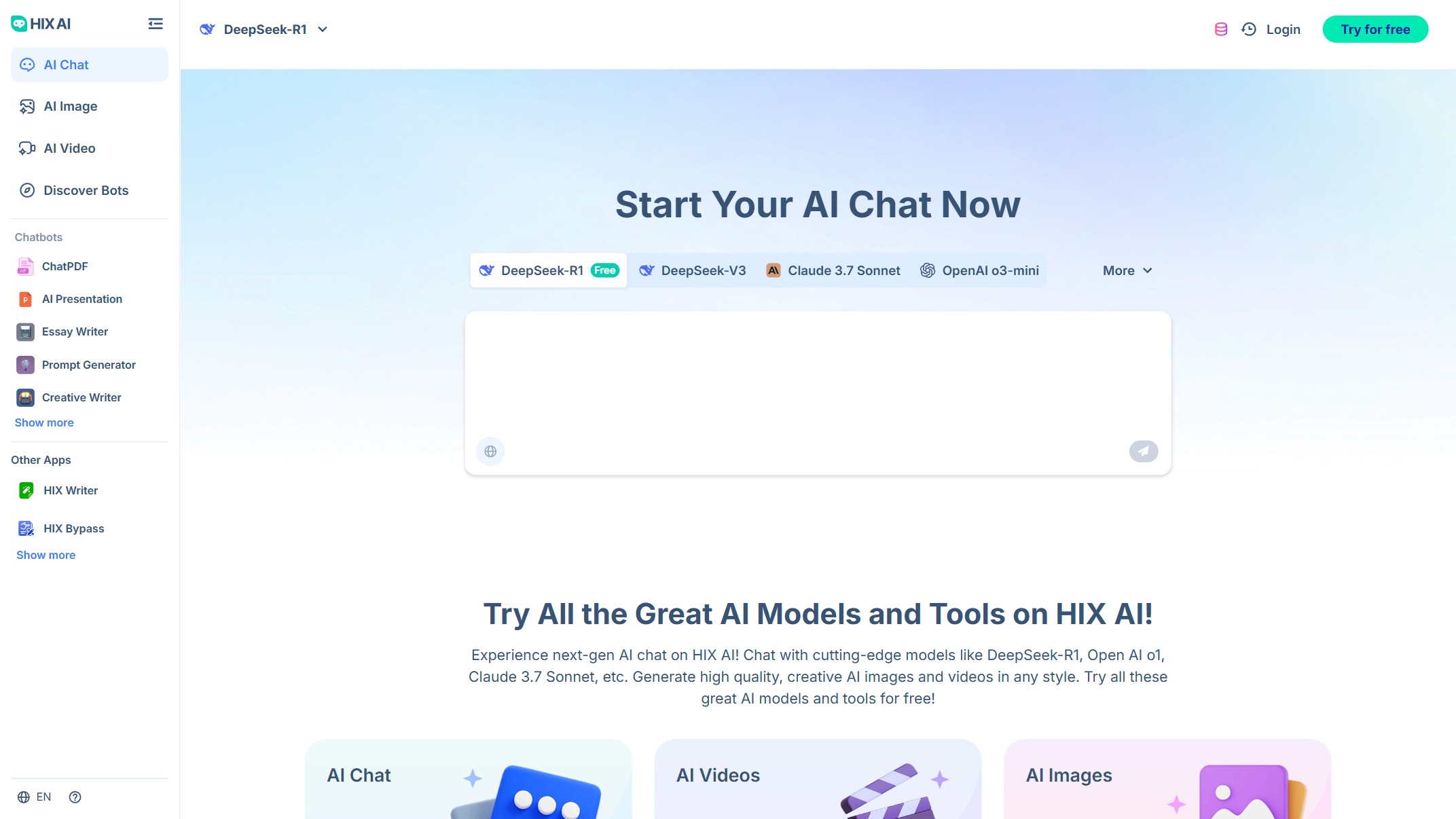 HIX AI 产品预览图