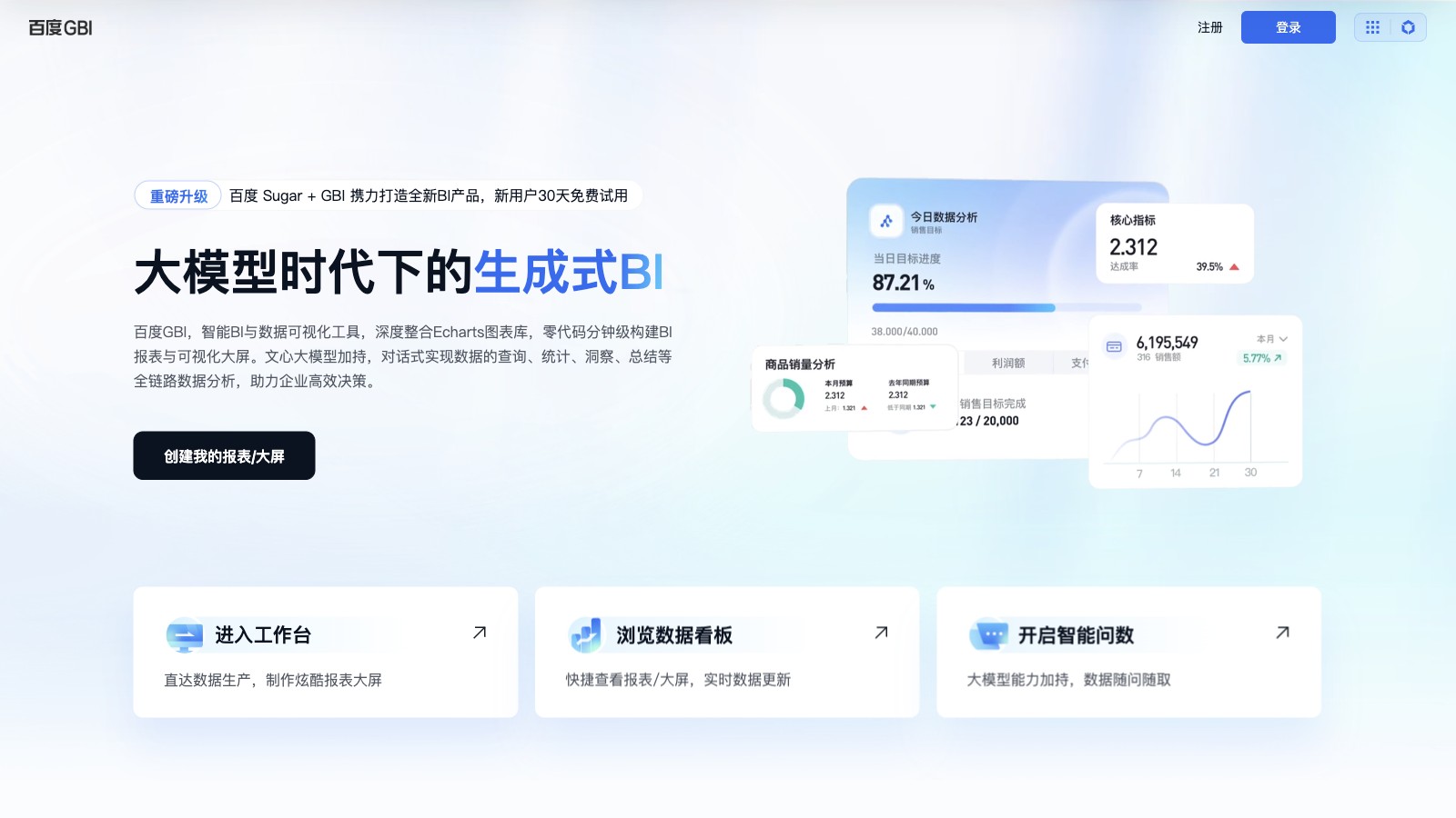 百度GBI 产品预览图