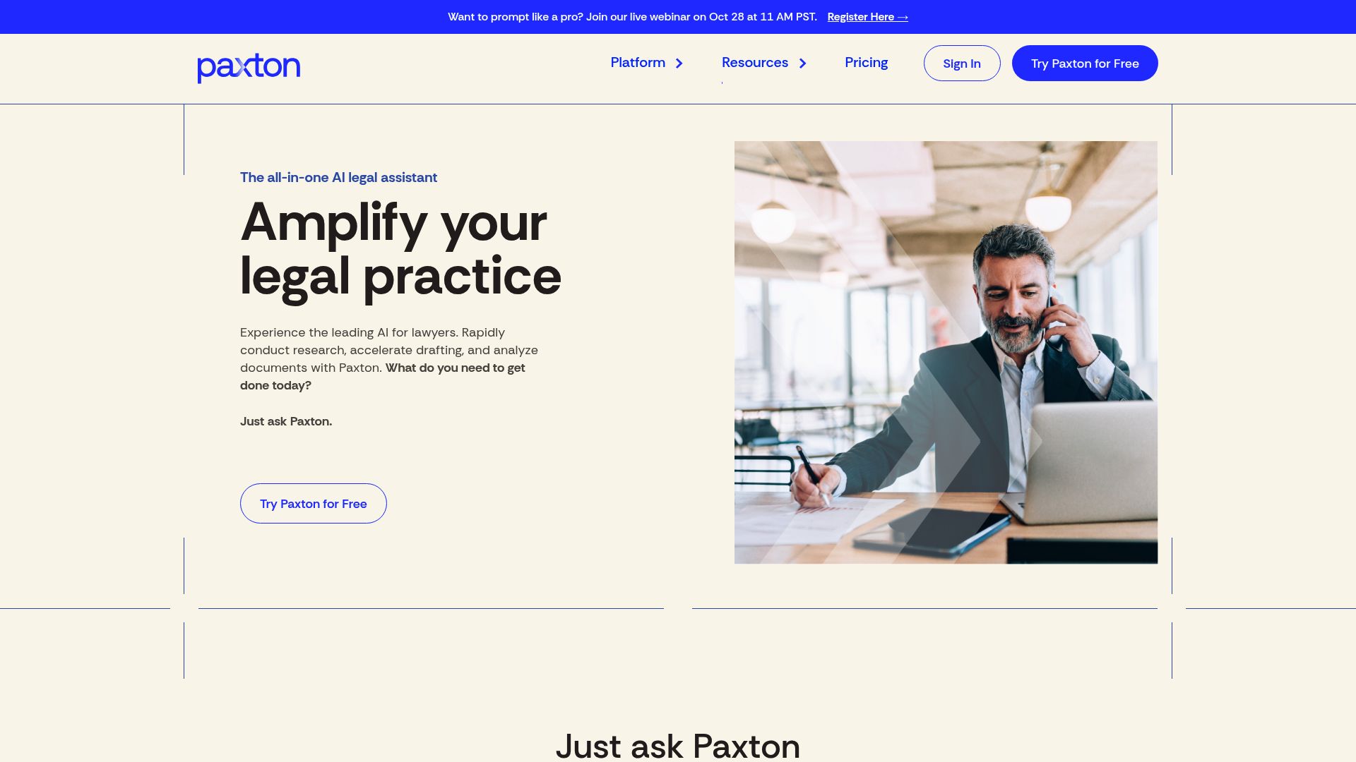Paxton AI 产品预览图
