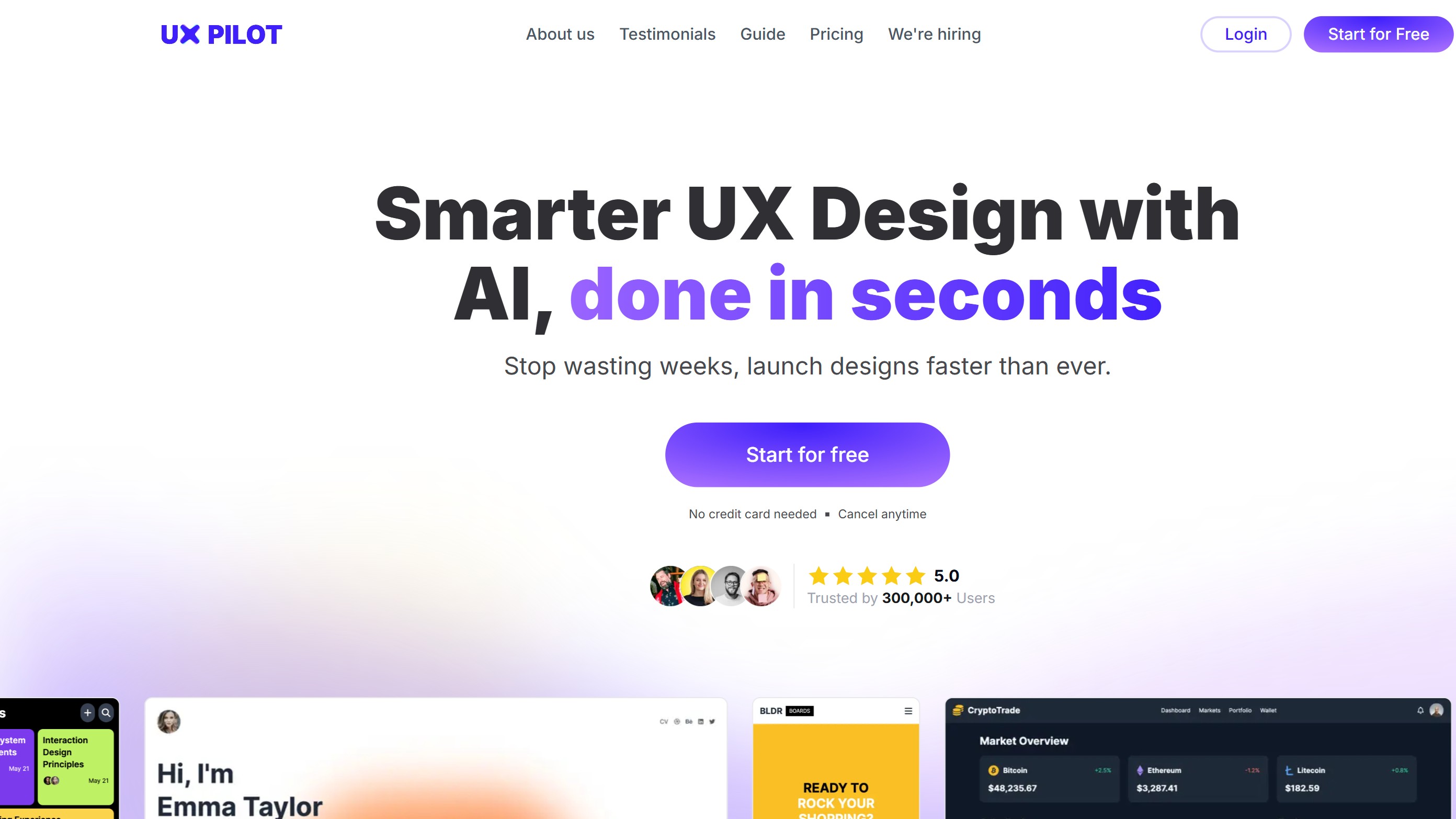 UX Pilot 产品预览图