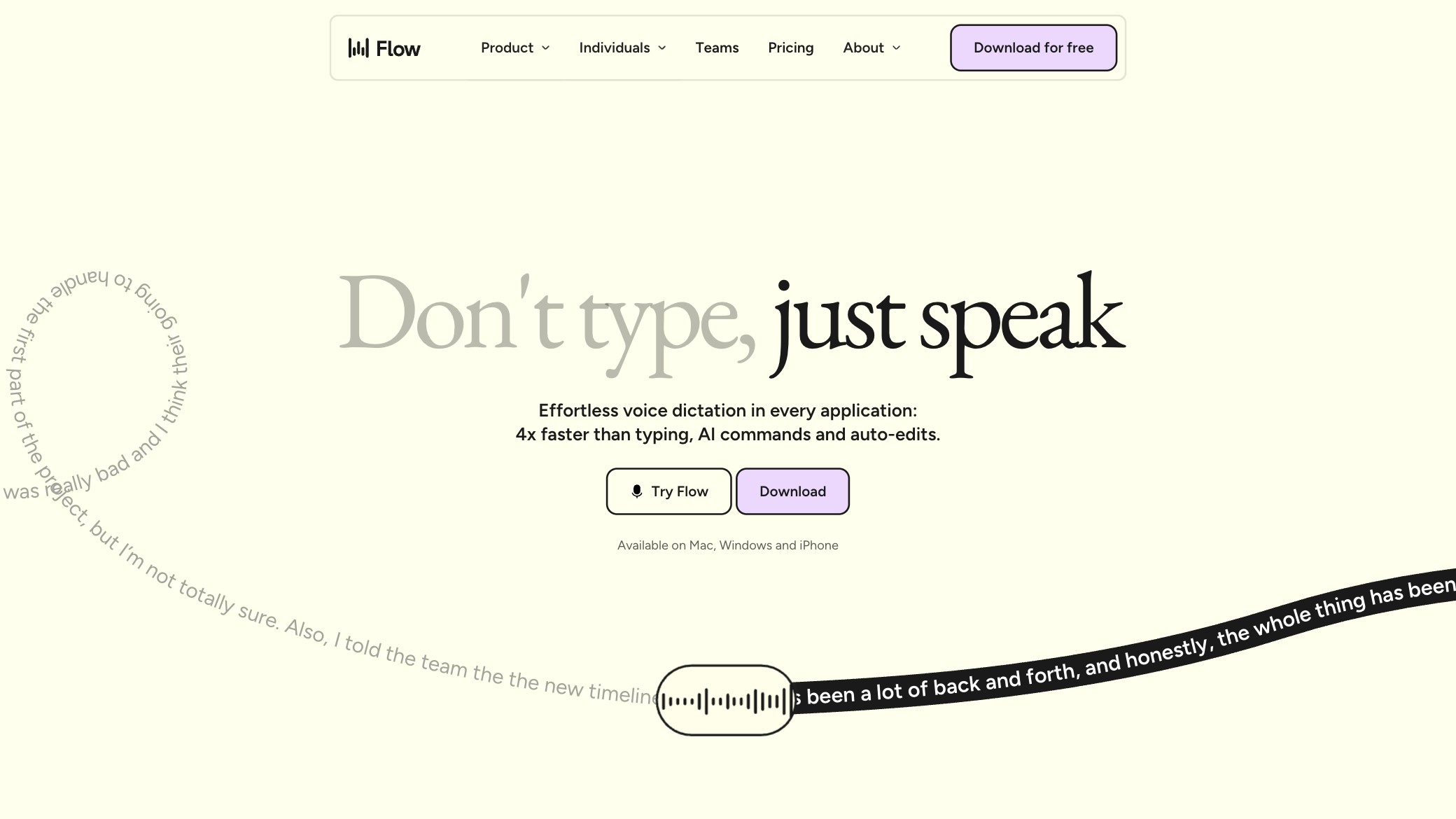Wispr Flow 产品预览图