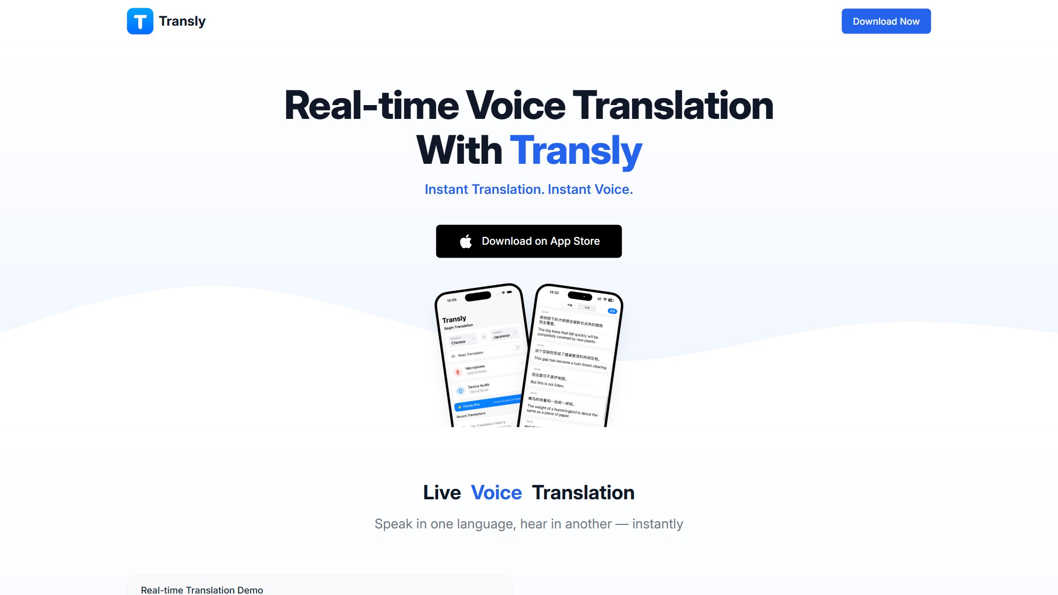 Transly 产品预览图