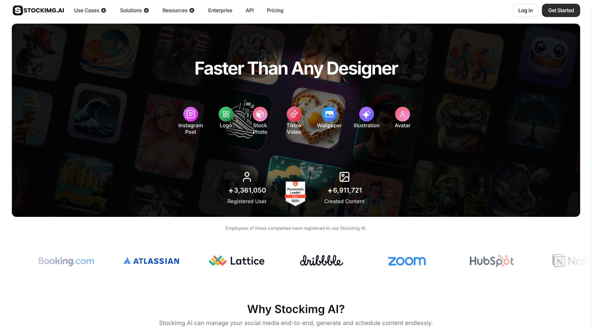 Stockimg AI 产品预览图