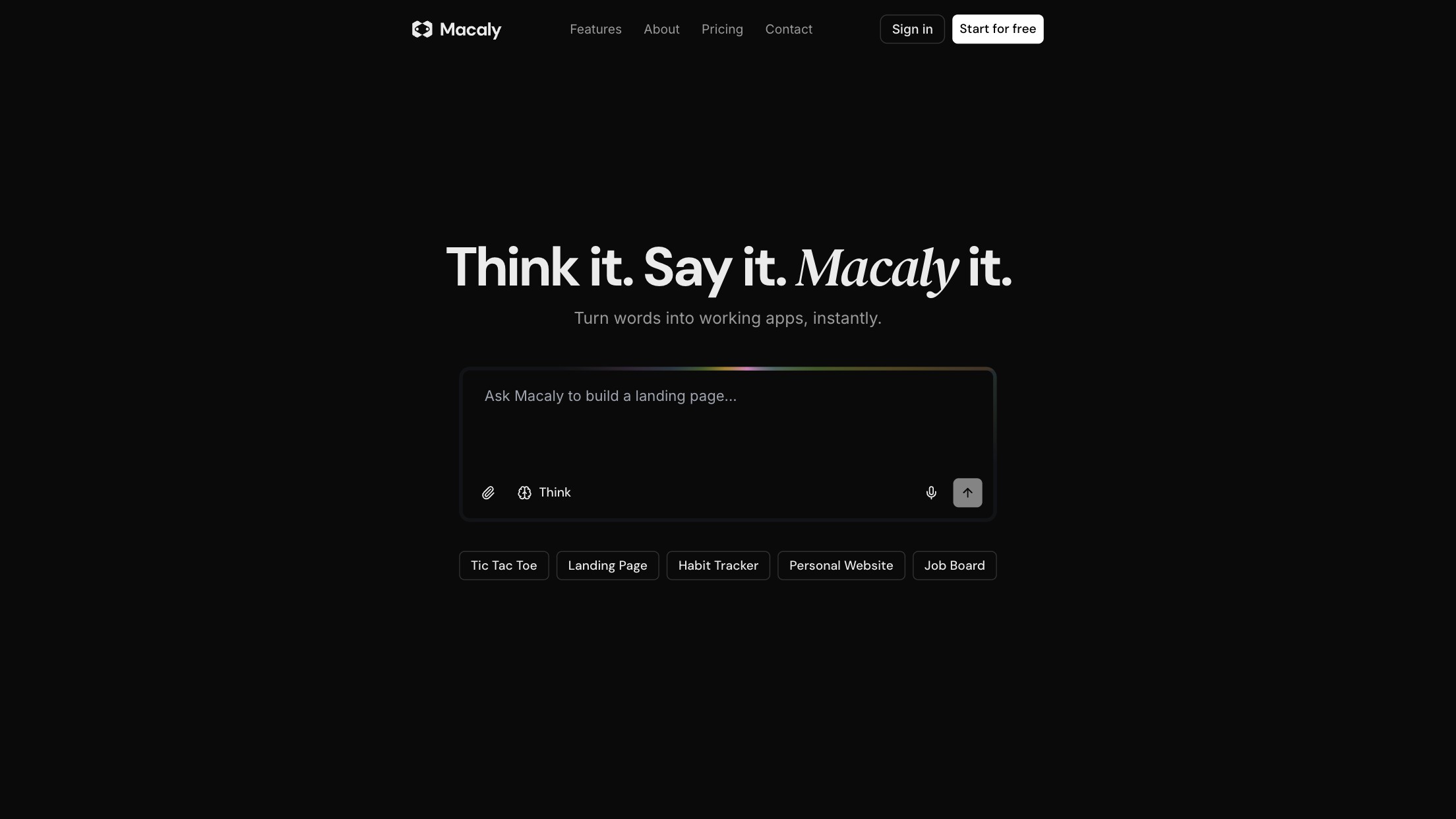 Macaly 产品预览图