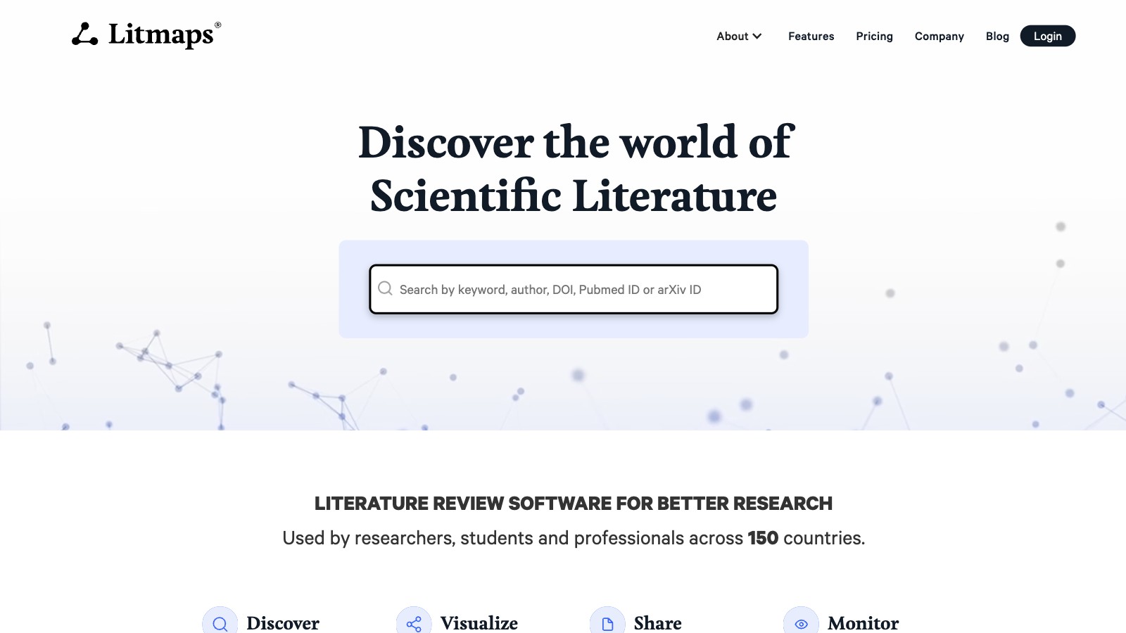 Litmaps 产品预览图