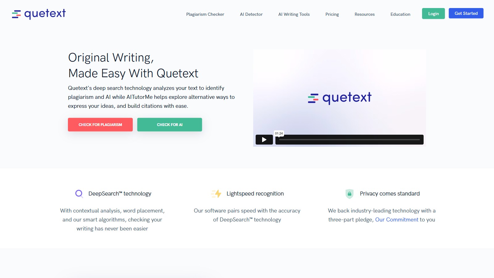 Quetext 产品预览图