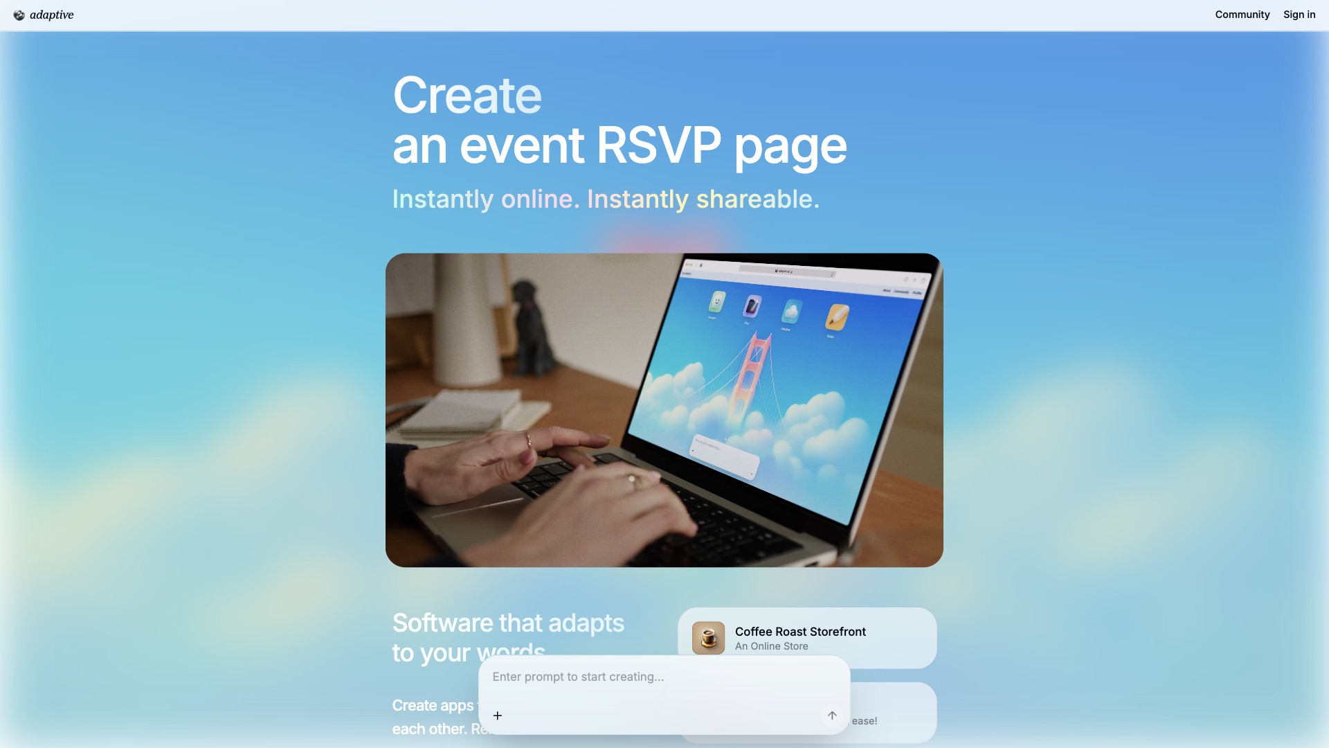 Adaptive.ai 产品预览图