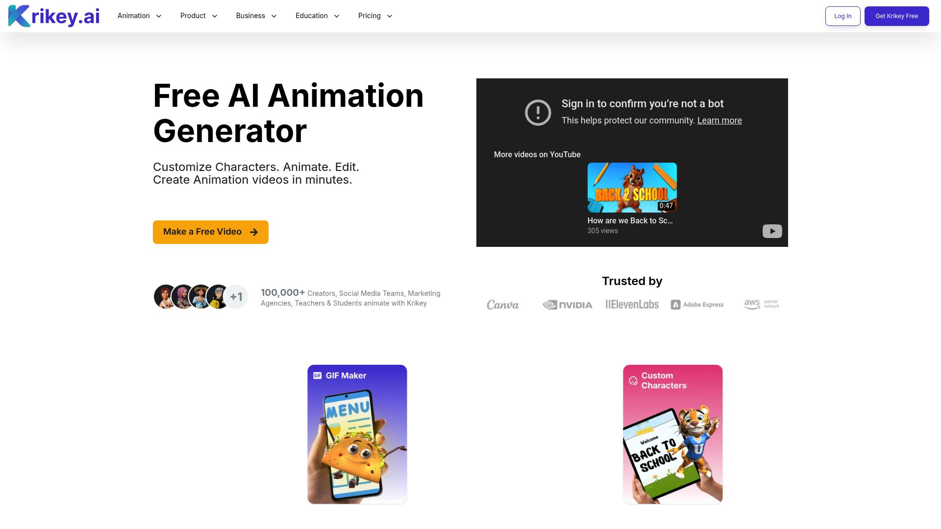 Krikey.ai 产品预览图