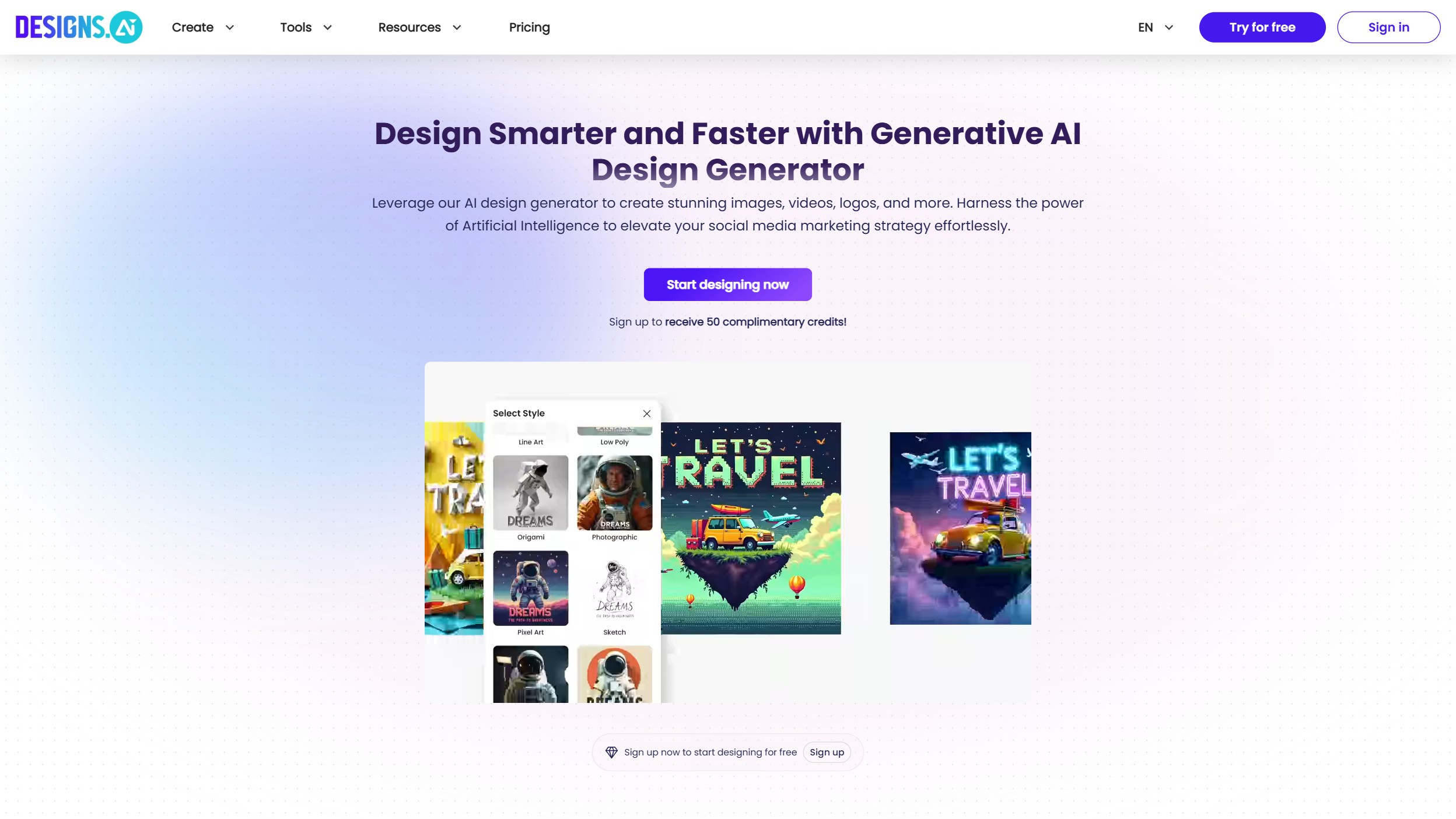 Designs.AI 产品预览图