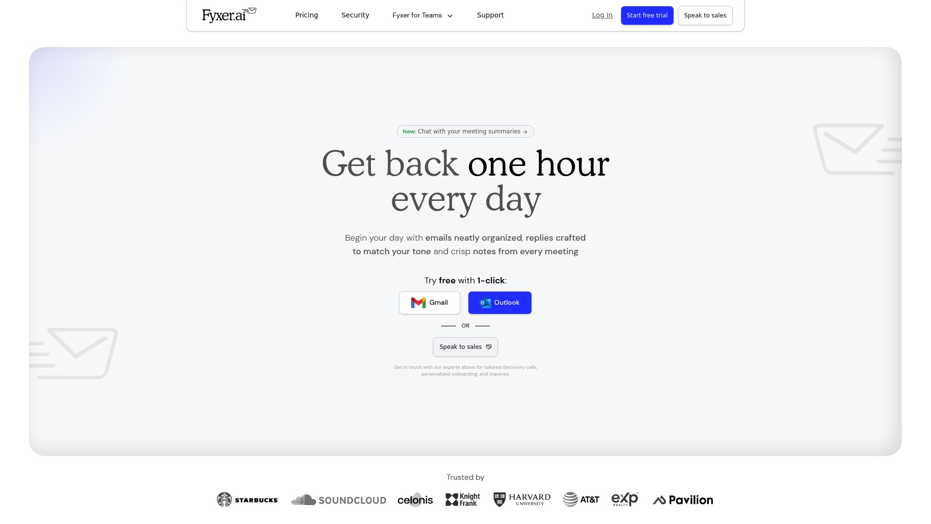 Fyxer AI 产品预览图