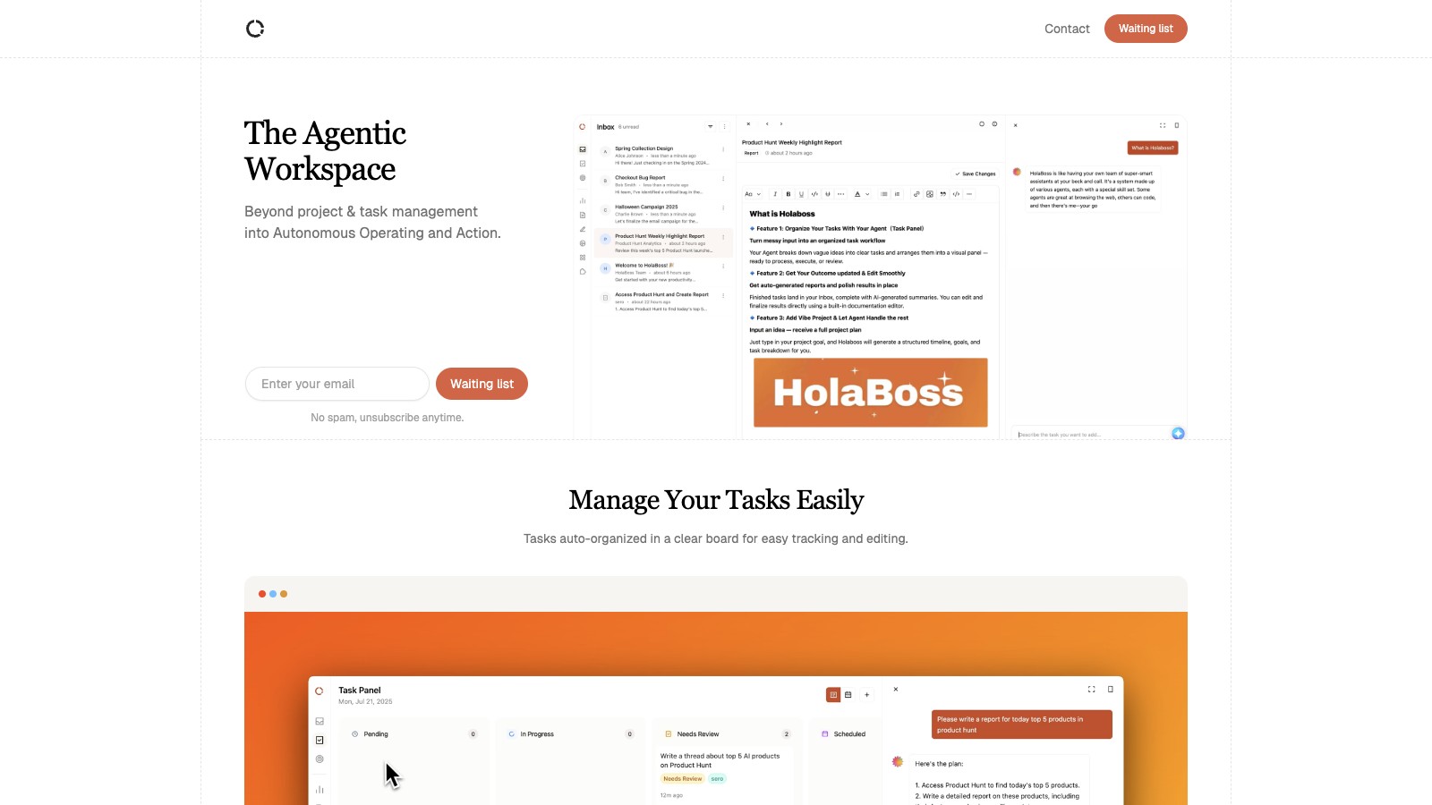 HolaBoss 产品预览图