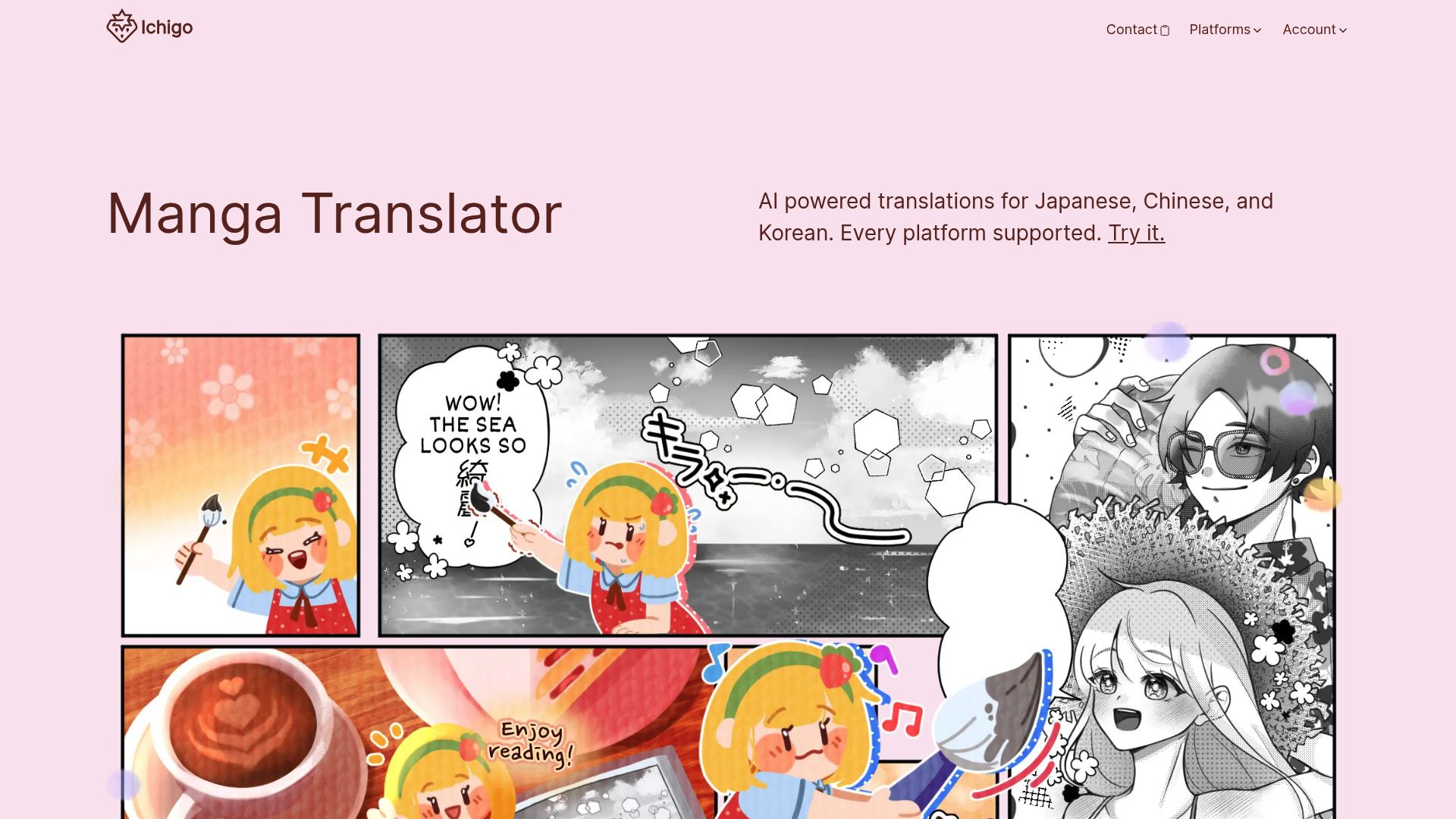 Manga Translator 产品预览图