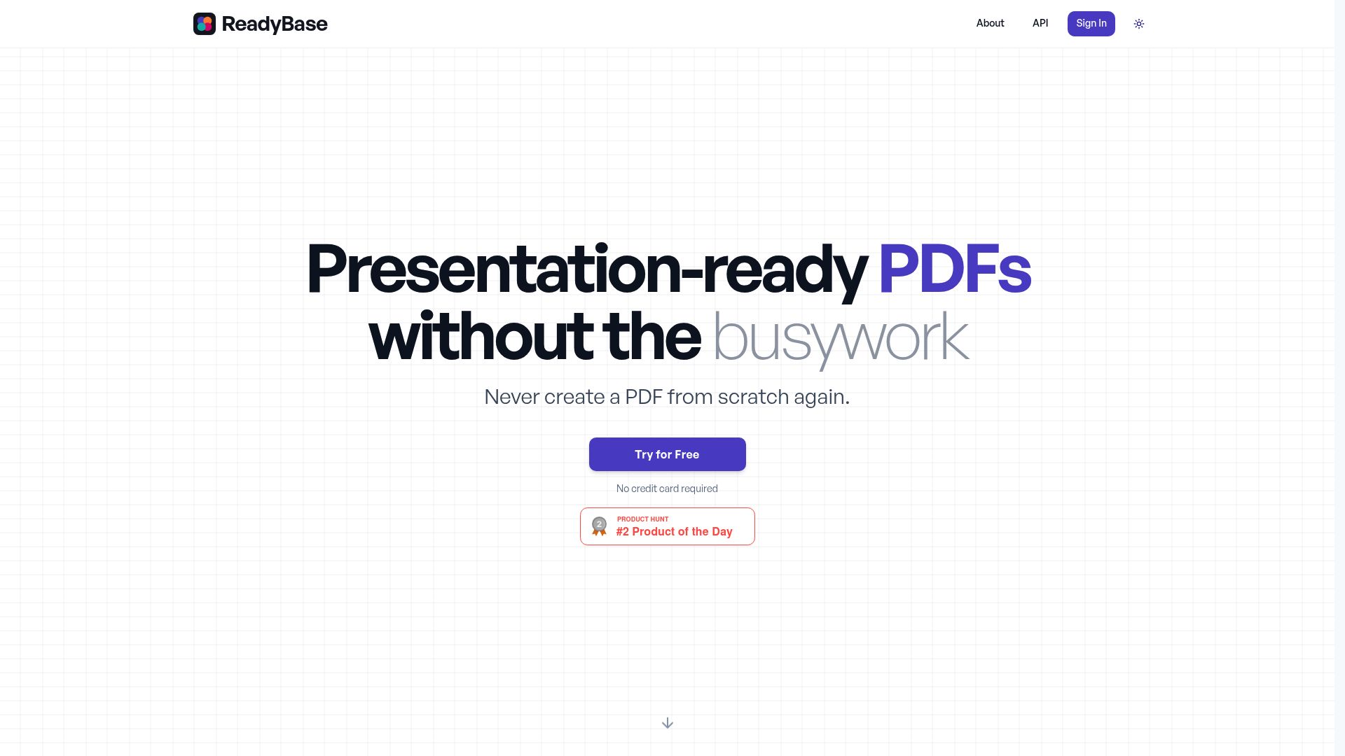 ReadyBase 产品预览图