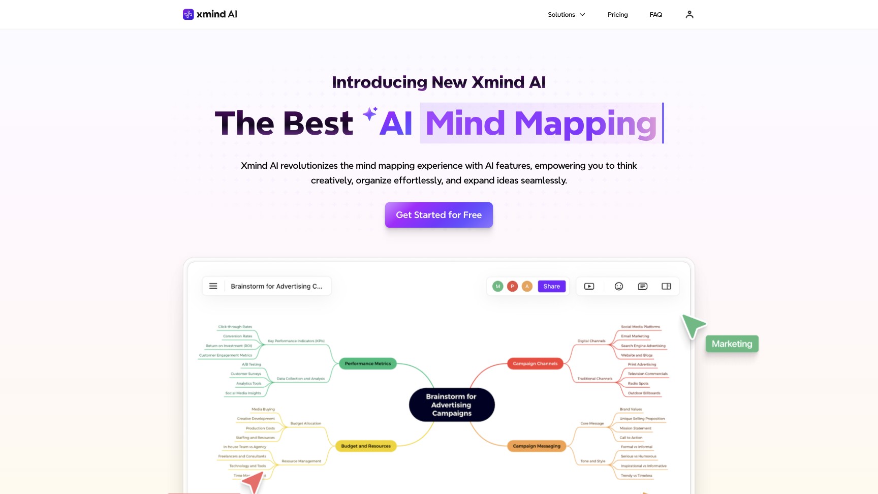 Xmind AI 产品预览图