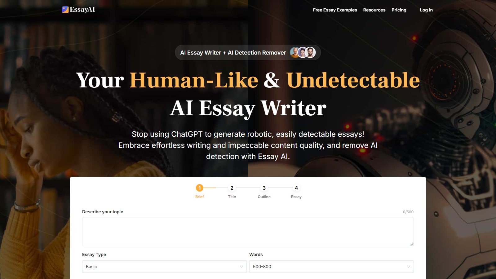 Essay AI 产品预览图