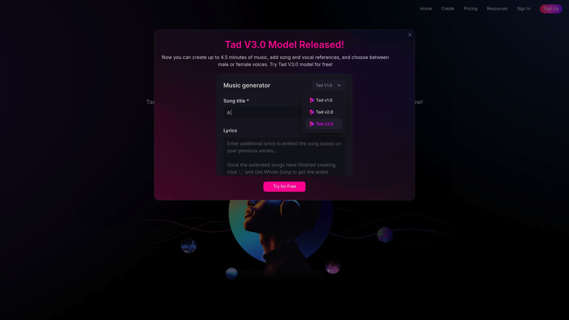 Tad AI 产品预览图