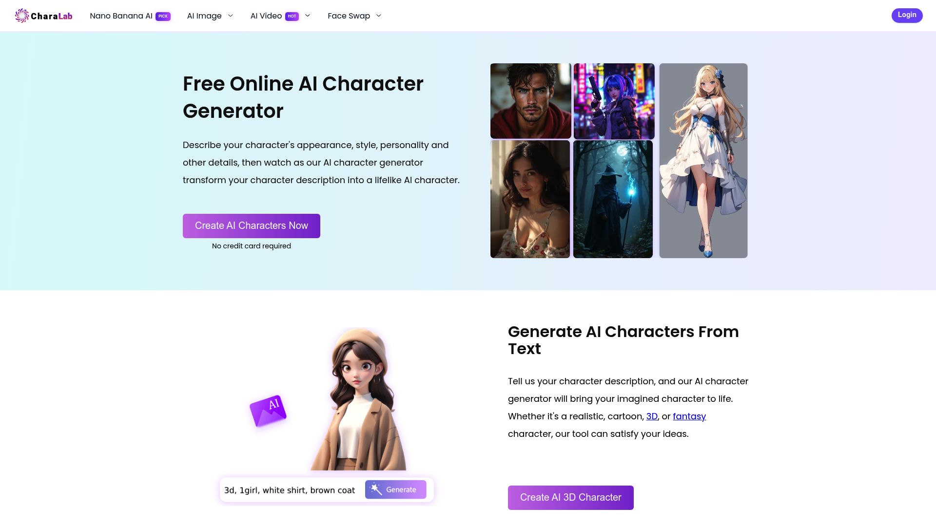 CharaLab 产品预览图