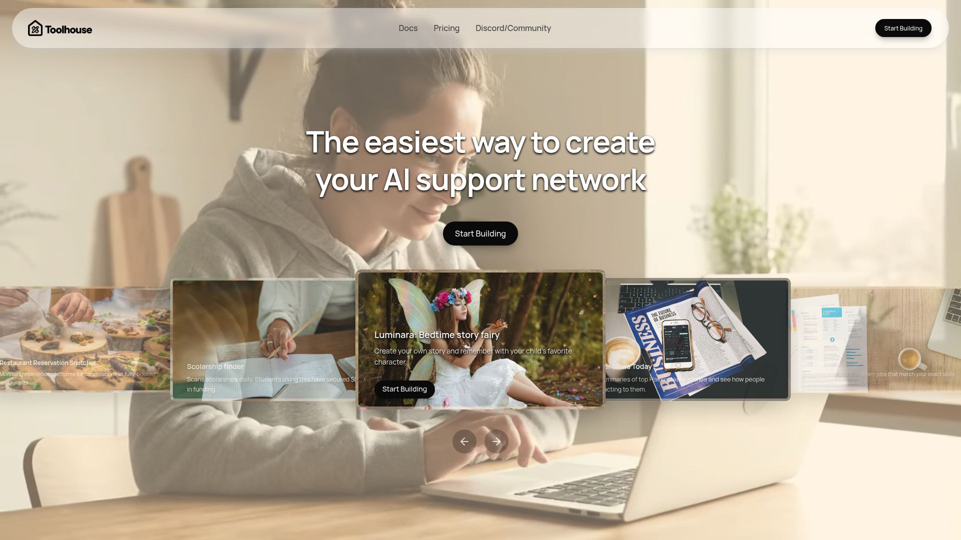Toolhouse AI 产品预览图