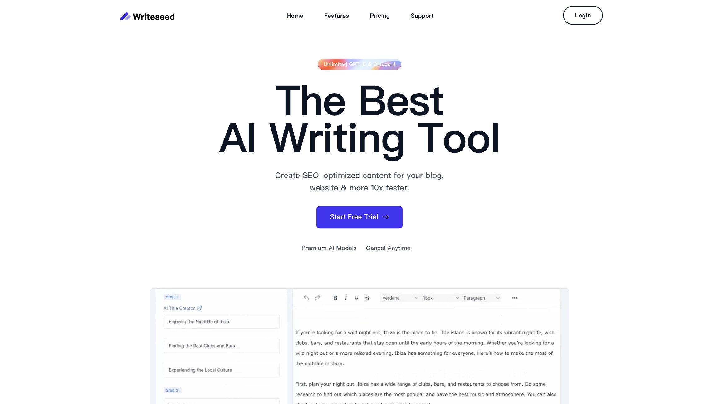 Writeseed 产品预览图